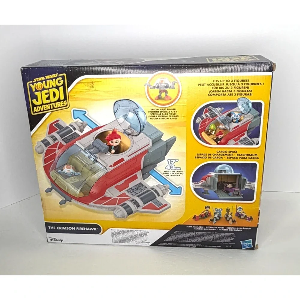 Star Wars:‎ Young Jedi Adventures The Crimson Firehawk Toy Set New Sealed 17